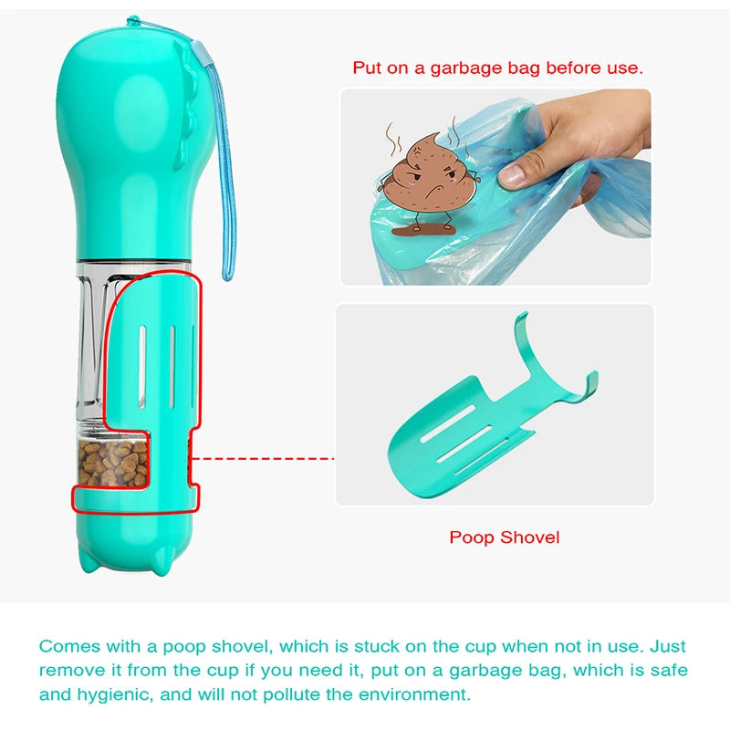 Gaw-Meow™ Portable Cat Dog Water Bottle