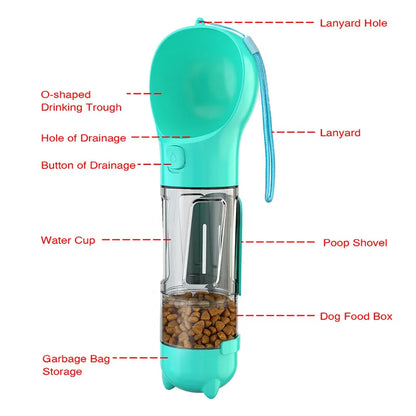 Gaw-Meow™ Portable Cat Dog Water Bottle